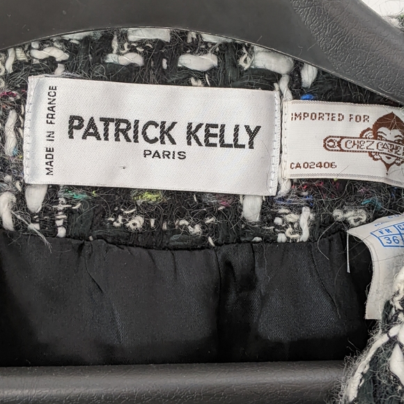 Extremely Rare Tweed Patrick Kelly Coat - Picture 4 of 4